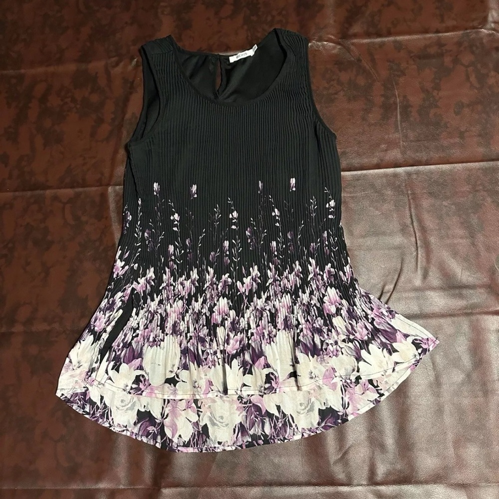 Floral Sleeveless Top